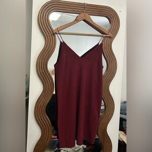 2000s mini F21 suede-like material xs